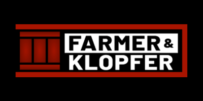 Farmer & Klopfer personal injury lawyers logo